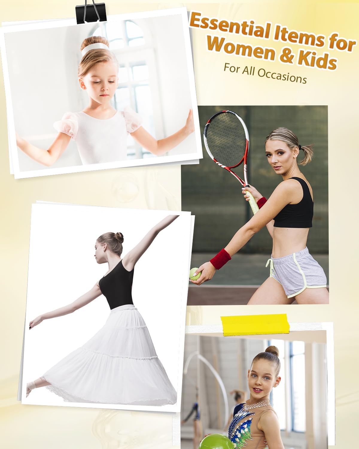Samnyte barra de cera, ideal para peinados de ballet.