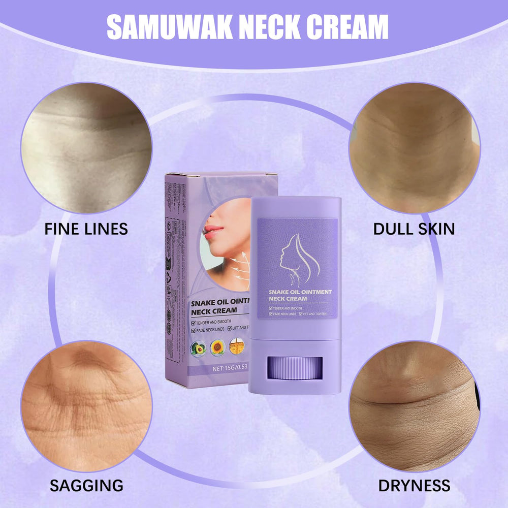 Samuwak Barra de Cuidado del Cuello, apto para todo tipo de piel.