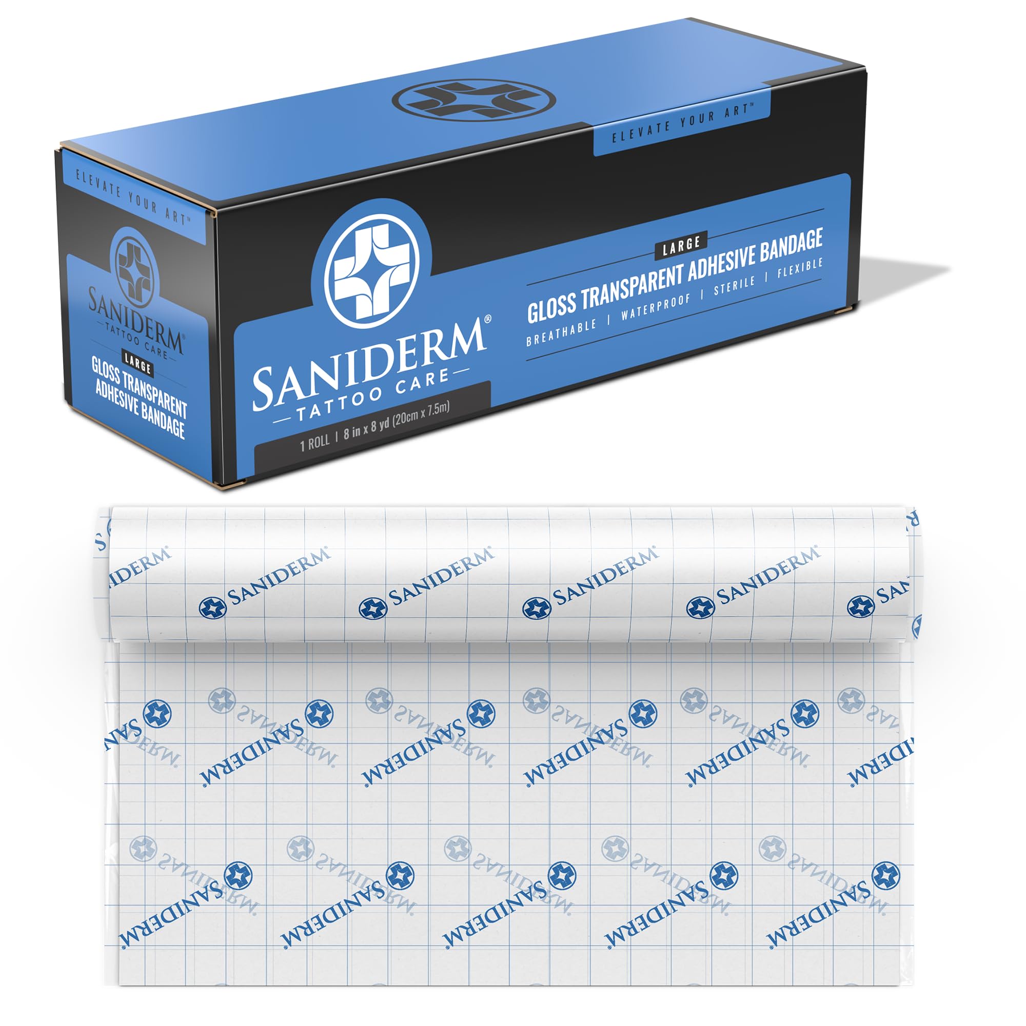 Saniderm Original Vendaje para Tatuajes con sellado seguro facilita curación