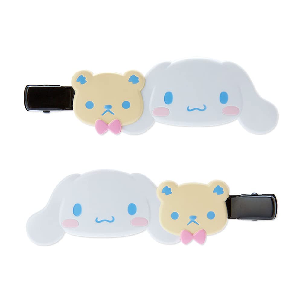 SANRIO Cinnamoroll clip fijación flequillo largo, ideal para peinarse sin dejar marcas.