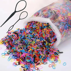 SAOYOAS cintas elasticas para cabello en varios colores, ideales para peinados