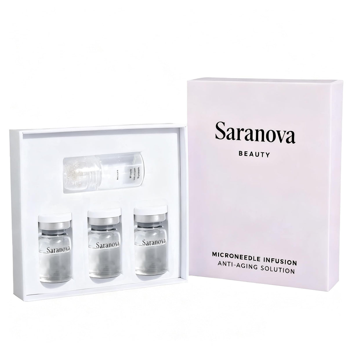 Saranova Micro Infusion: dispositivo facial para hidratación suave y uniforme.