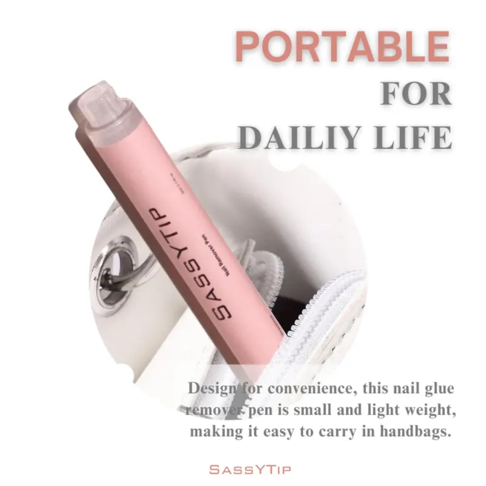Ideal para uñas falsas, adhesivos y retoques rápidos.
