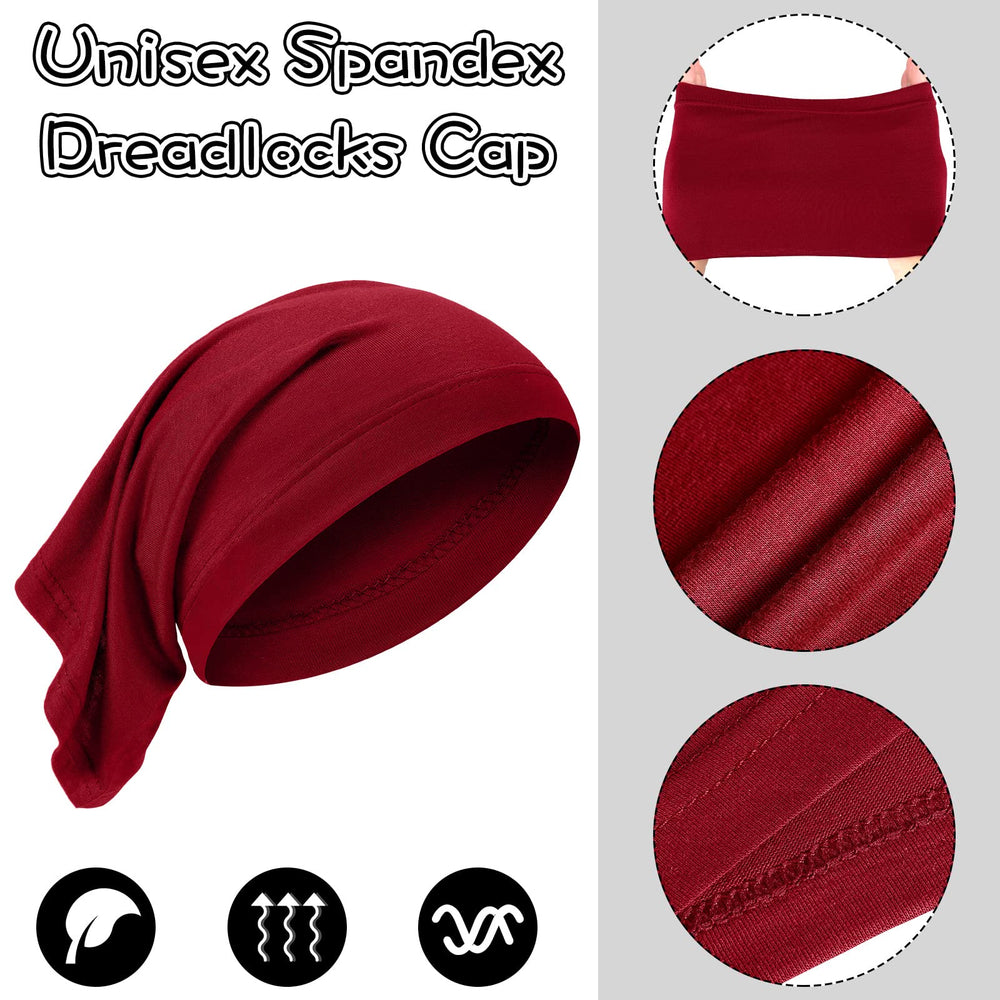 SATINIOR banda dreadlocks material suave y elástico para comodidad prolongada