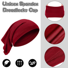 SATINIOR banda dreadlocks material suave y elástico para comodidad prolongada