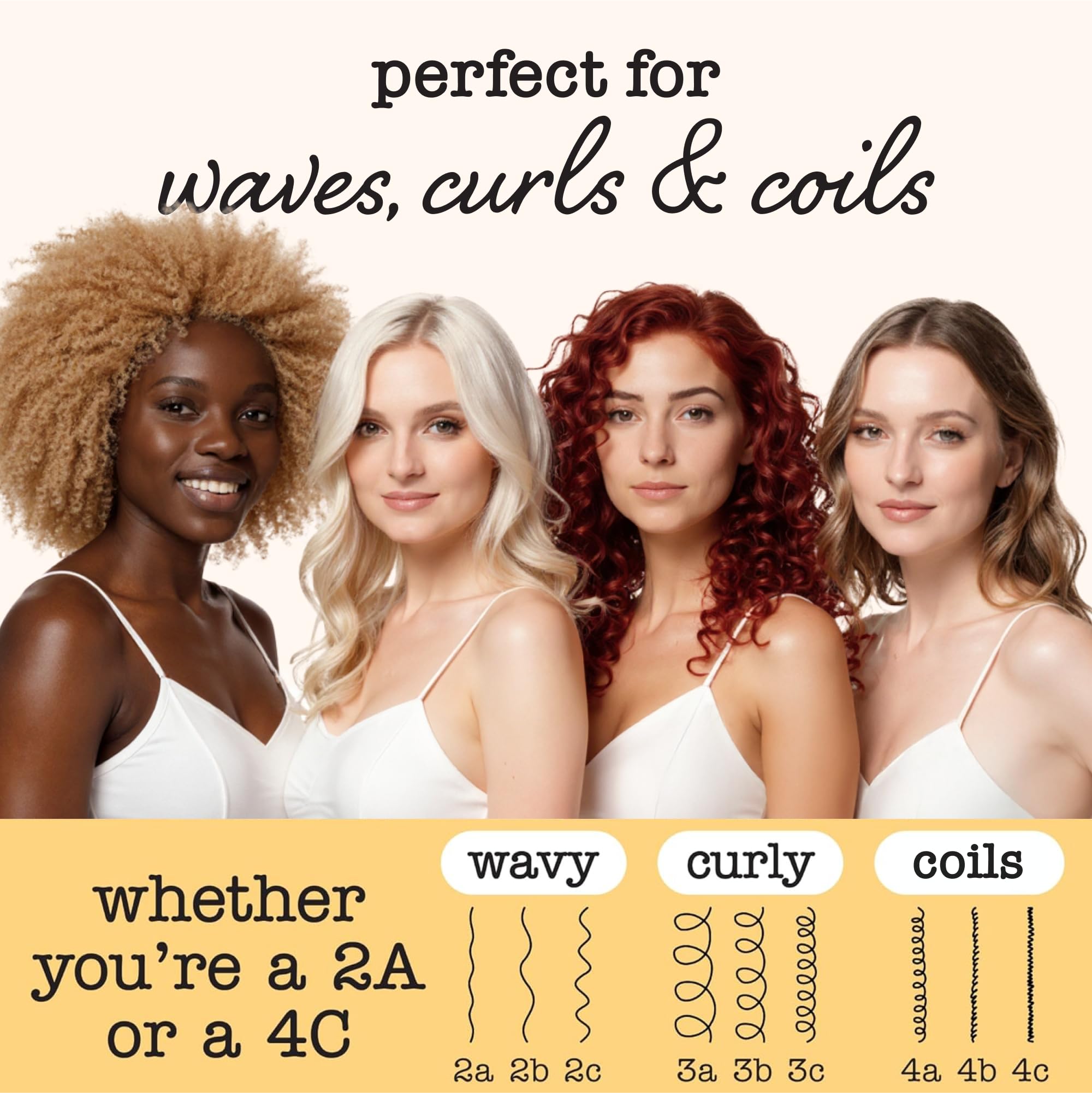 Rizos tipo 2-4 con SAUCE BEAUTY: definición y control del frizz