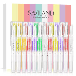 SAVILAND Lápiz de aceite para cutículas, aplicación precisa para uñas sanas