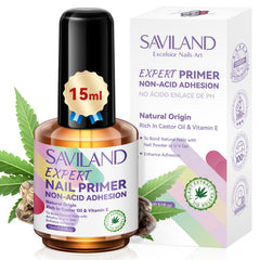 Saviland Primer uñas sin levantamiento: adhesión duradera para manicura limpia