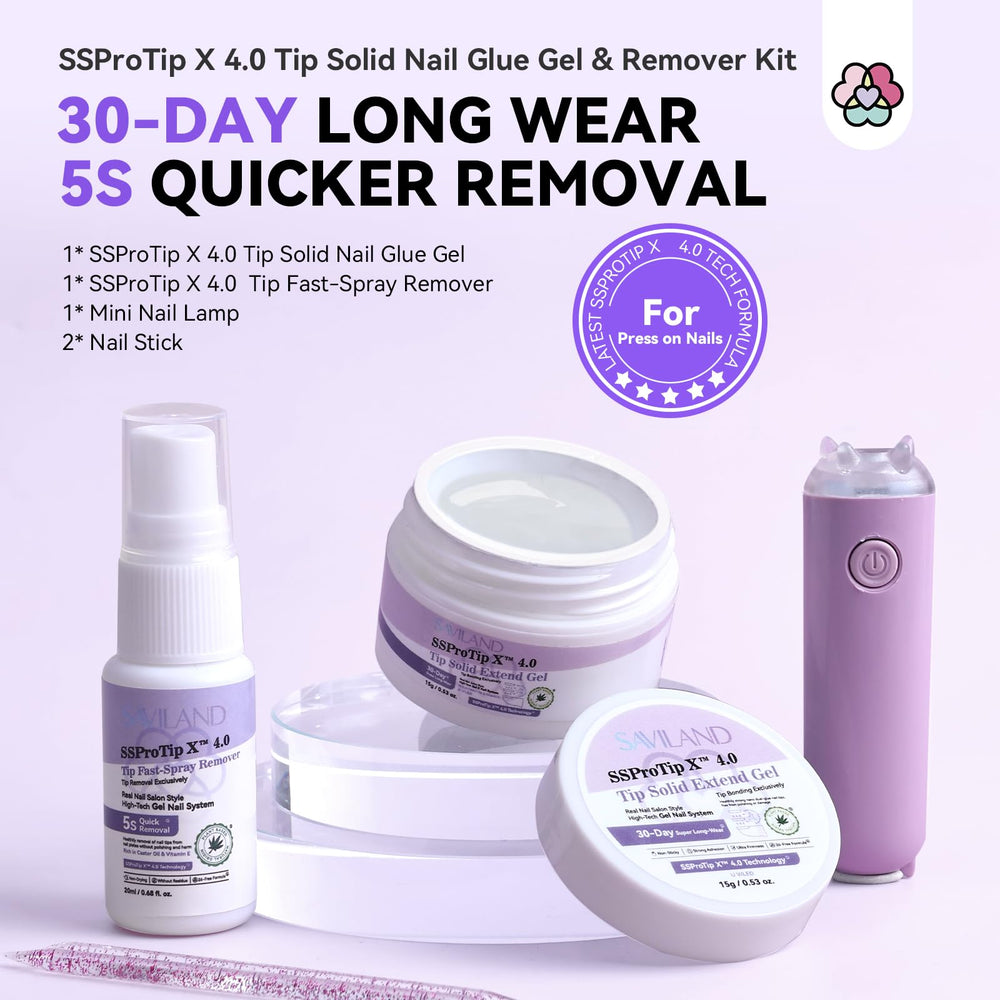 SAVILAND removedor gel-uñas: retirada rápida y suave