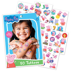 Savvi Peppa Pig tatuajes temporales para aventuras seguras en la piel