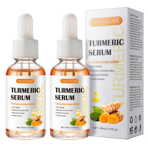 SBHEANGBA serum cúrcuma para manchas, tono más uniforme en la piel.