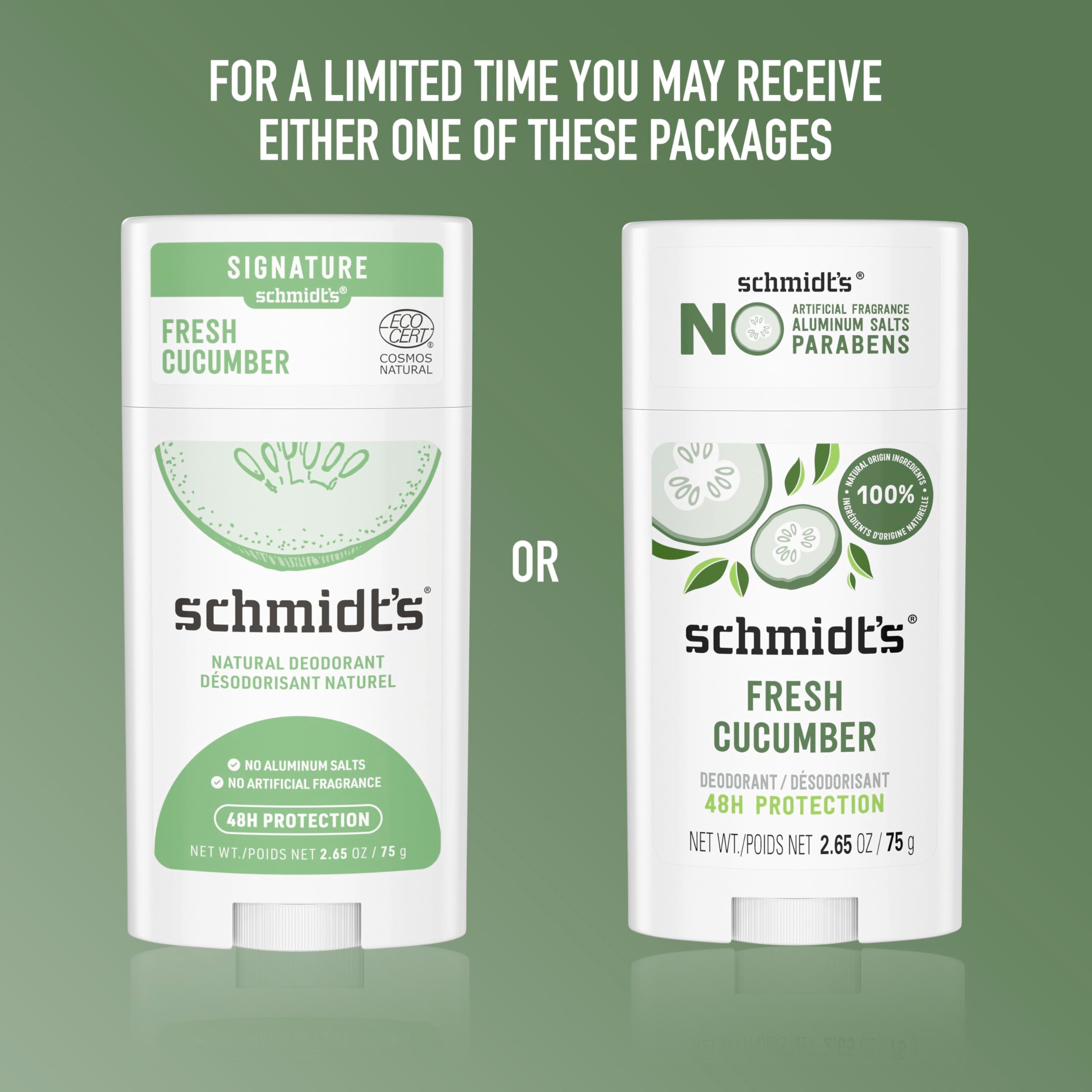 Schmidt's Pepino Fresco: uso diario en piel sensible
