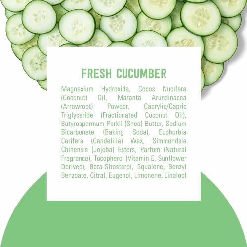 Schmidt's Pepino Fresco: aroma de spa con aceites esenciales