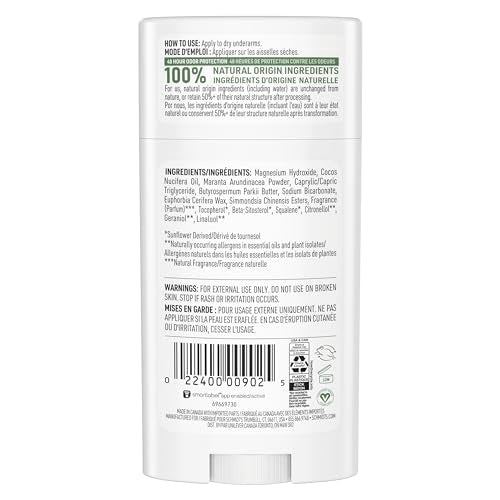 Schmidt's Pepino Fresco: protección de 24 horas para hombres y mujeres