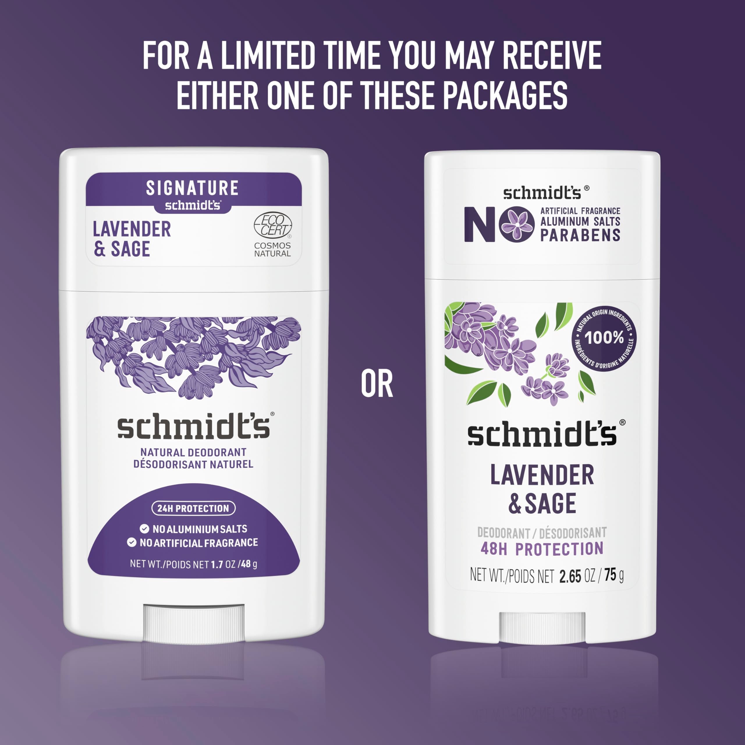 Schmidt's certificado vegano y cruelty-free, sin pruebas en animales.