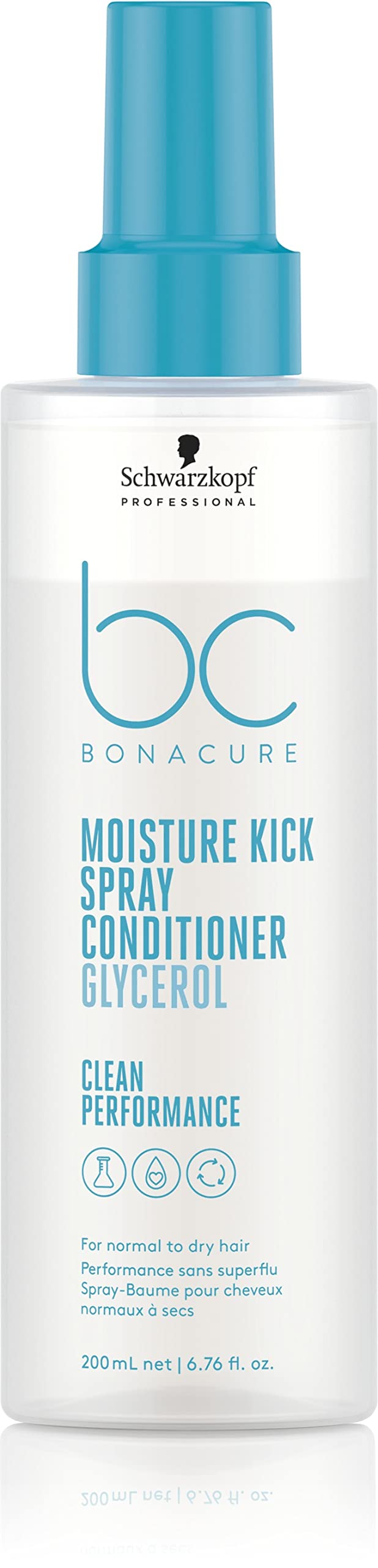 Schwarzkopf Professional BC Bonacure MOISTURE KICK, botella, hidratación rápida para el cabello