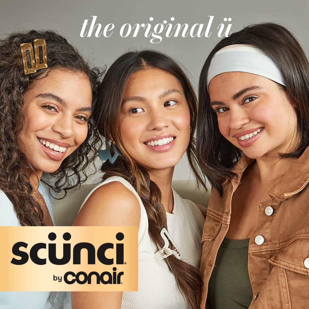 Scunci de Conair coleteros satín verde menta para looks frescos
