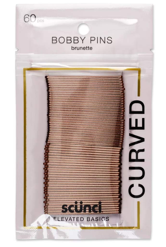 Pasador curvado Scúnci de 2 pulgadas para un peinado suave y cómodo.