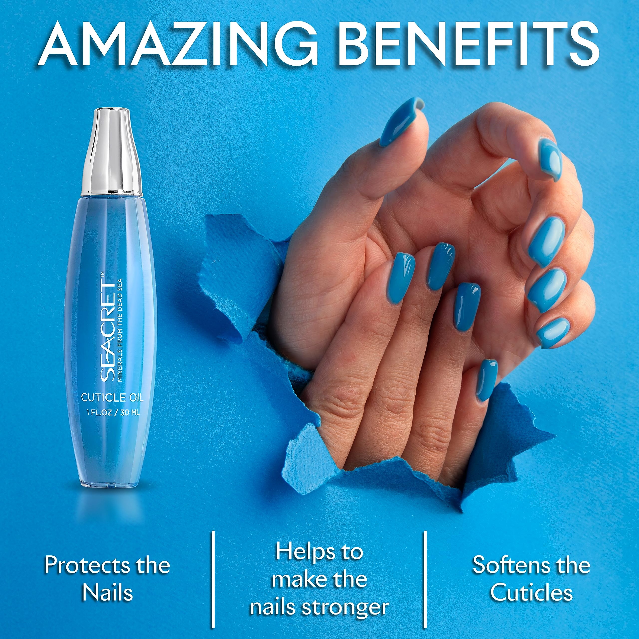 Experiencia de spa en casa gracias a SEACRET Cuticle Oil