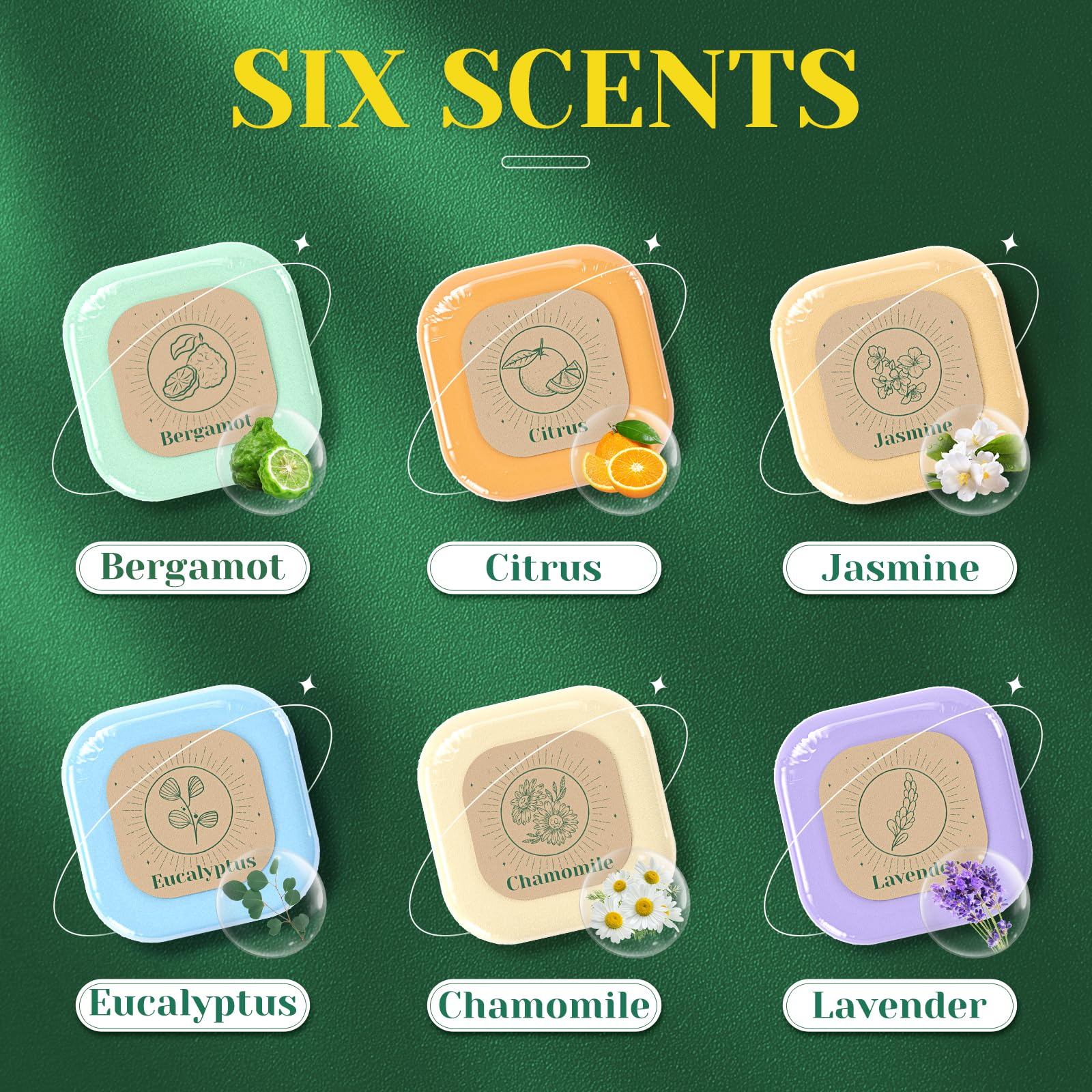 SeasonBliss bombas de ducha Eucalipto: aroma mentolado para claridad mental