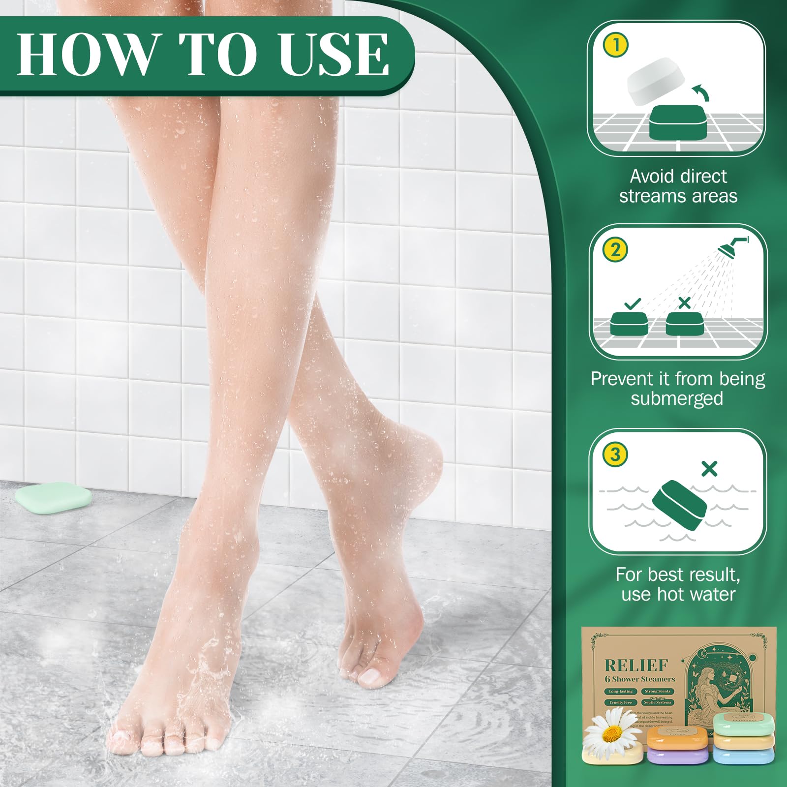SeasonBliss bombas de ducha Lavanda: relajacion sensorial para spa en casa