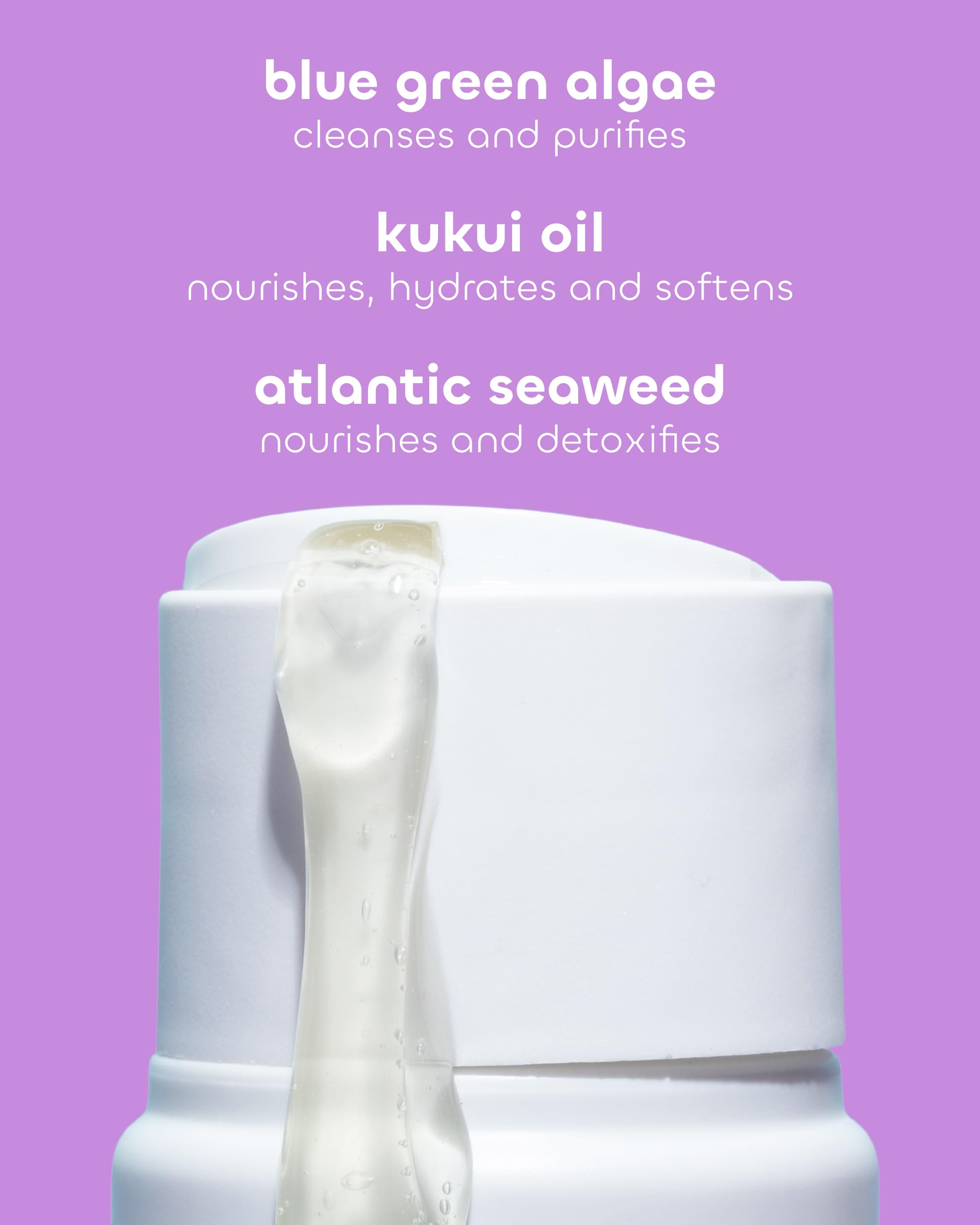 Seaweed Bath Co. aceite kukui coco: hidratación profunda para piel sensible.