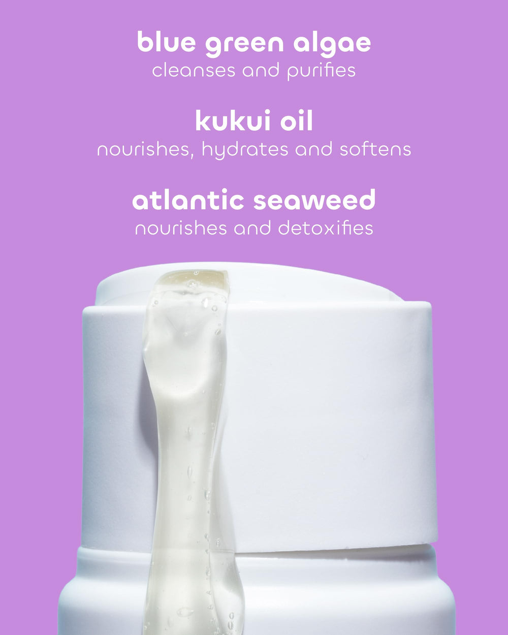 Seaweed Bath Co. aceite kukui coco: hidratación profunda para piel sensible.