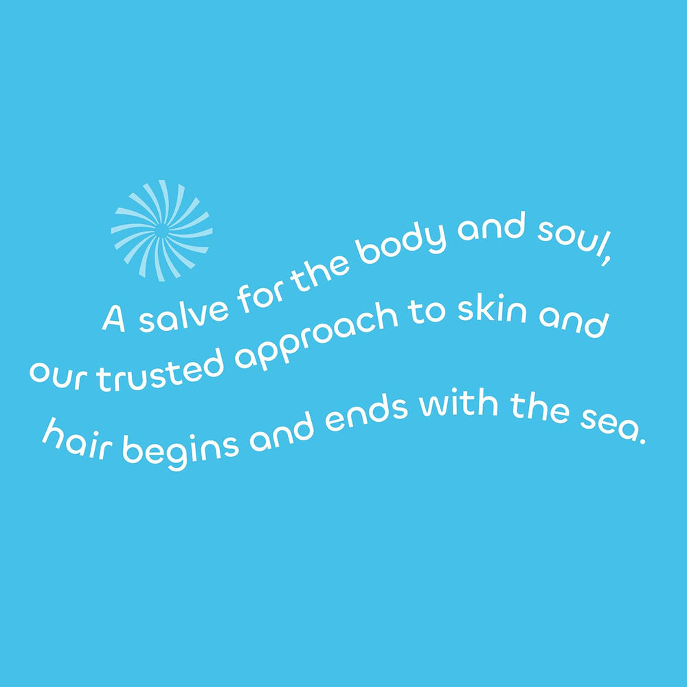 The Seaweed Bath Co. barra exfoliante detox detalle de ingredientes marinos.