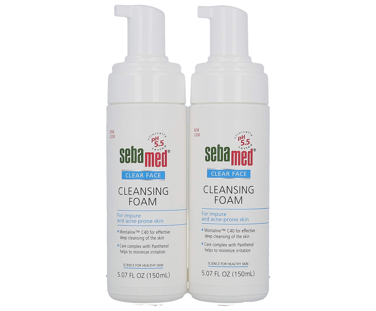 Sebamed Clear Face, espuma limpiadora para piel grasa que ayuda a equilibrar el sebo.