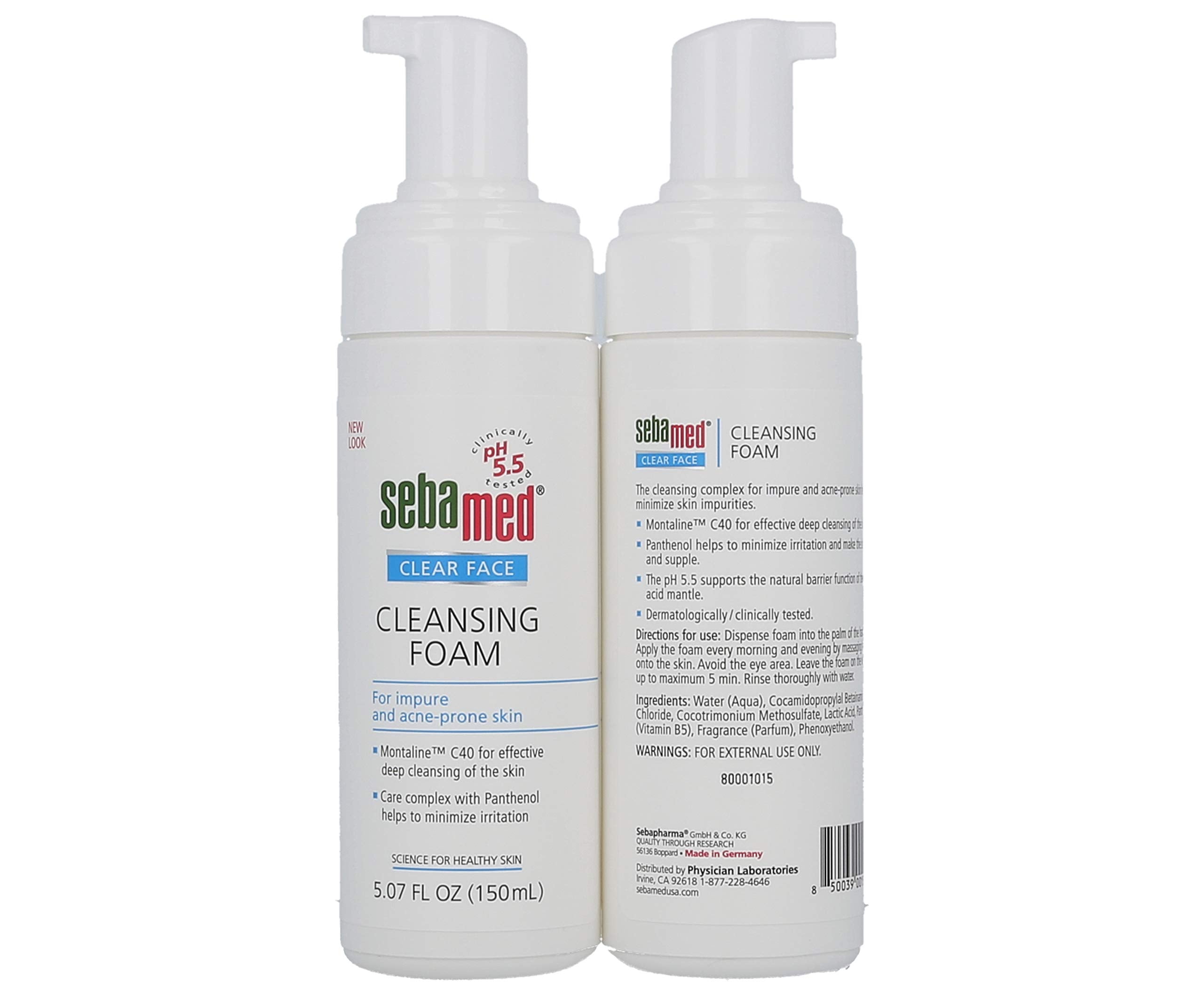 Sebamed Clear Face limpia profundamente los poros para una piel más limpia.