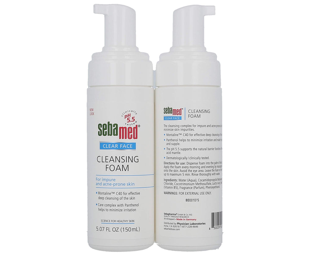 Sebamed Clear Face limpia profundamente los poros para una piel más limpia.