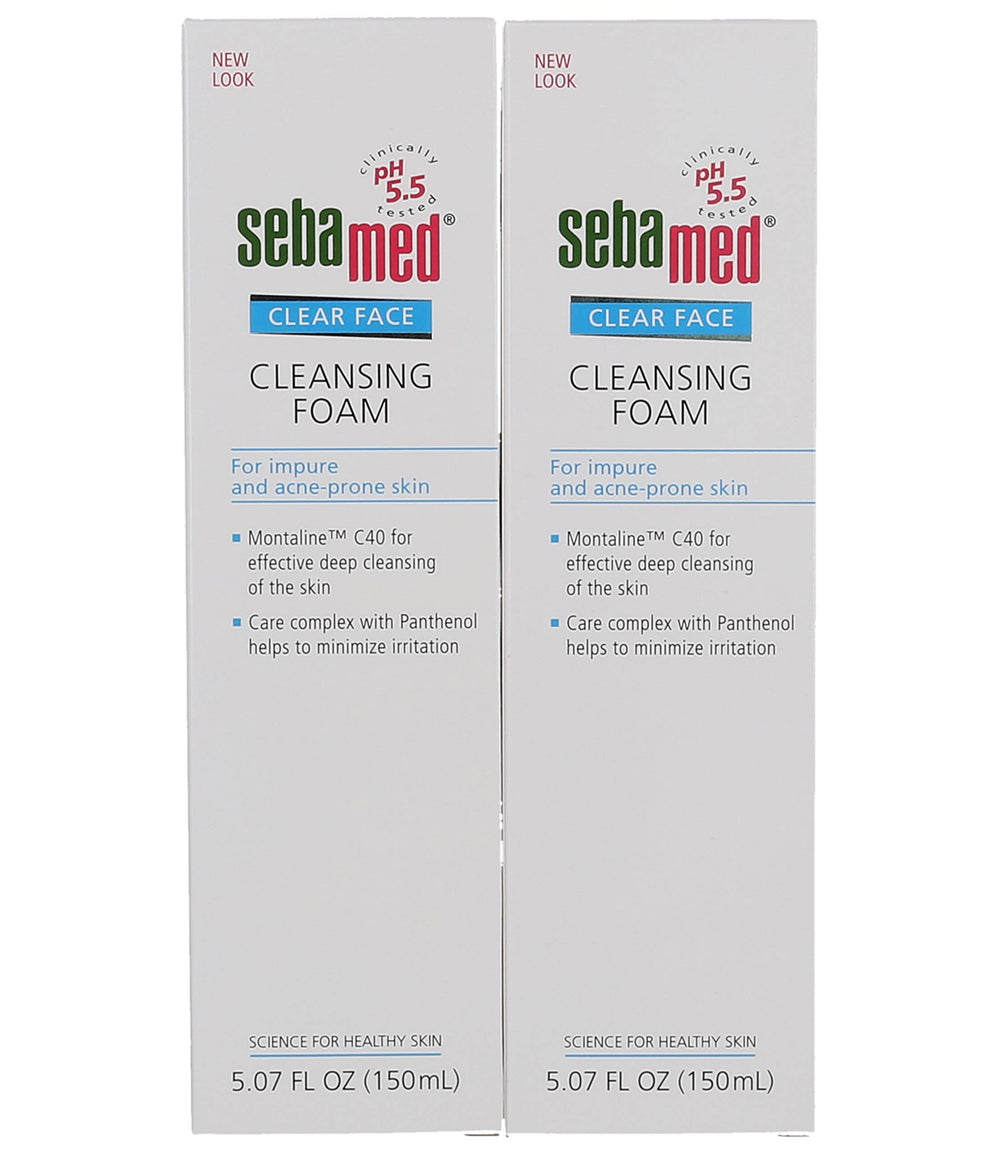 Sebamed Clear Face con pH 5.5 protege la barrera cutánea durante la limpieza.