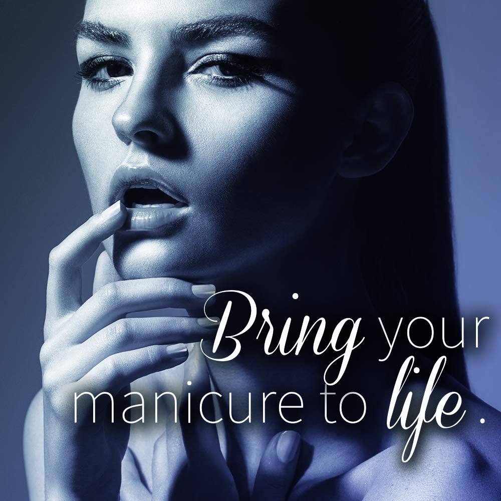 Seche Vive para uñas naturales y extensiones, acabado duradero
