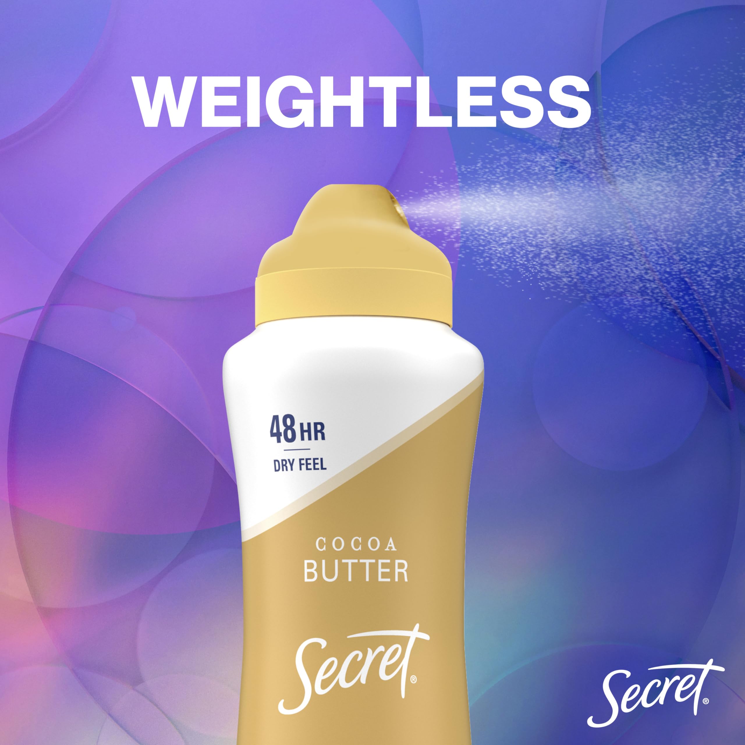 Fórmula que se aplica de forma invisible con Secret, acabado limpio.