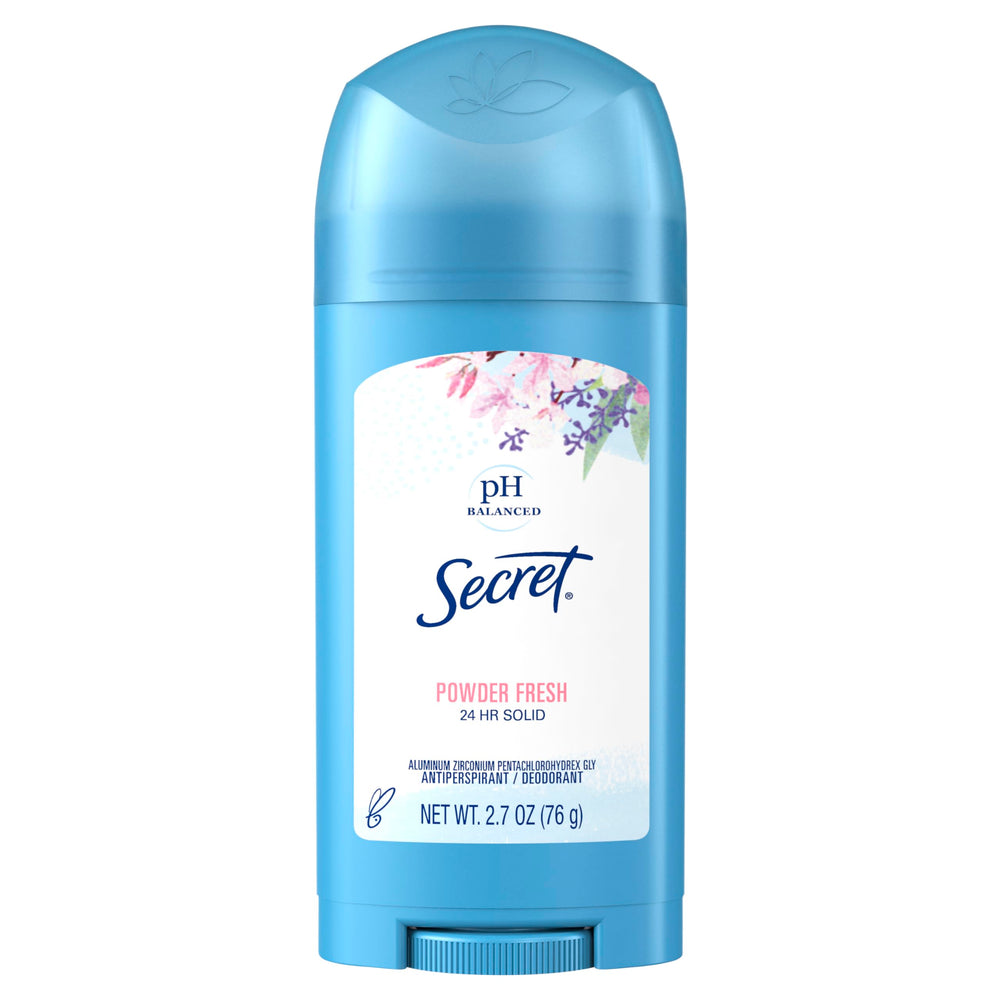 Secret desodorante antitranspirante: botella polvo fresco para uso diario