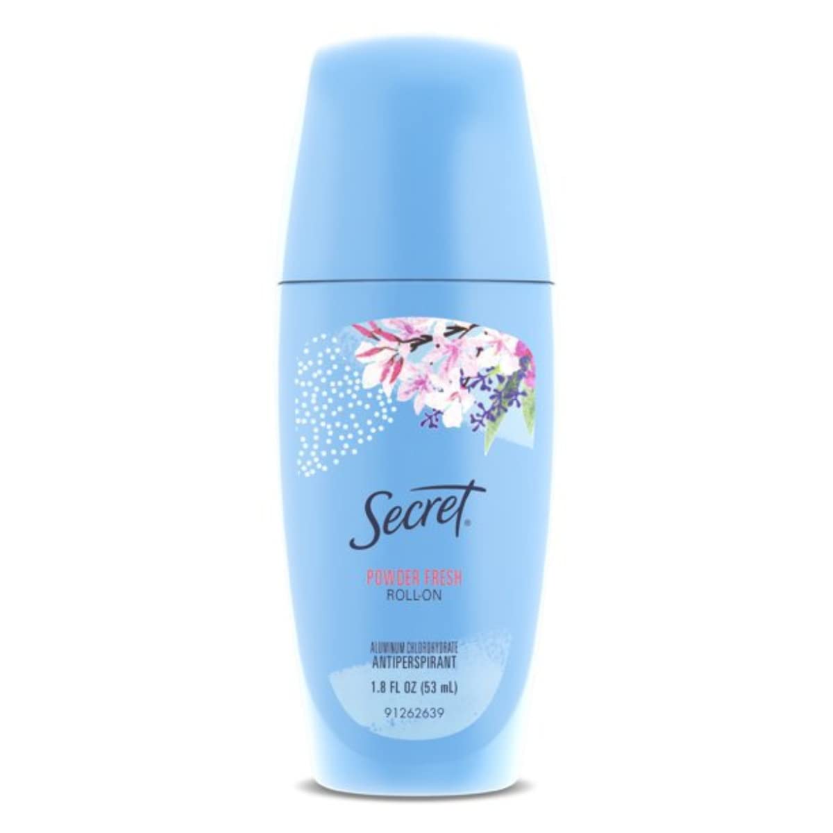 Secret Original Roll-on: botella y aplicador para uso diario suave.