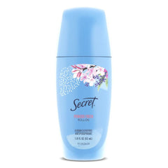 Secret Original Roll-on: botella y aplicador para uso diario suave.