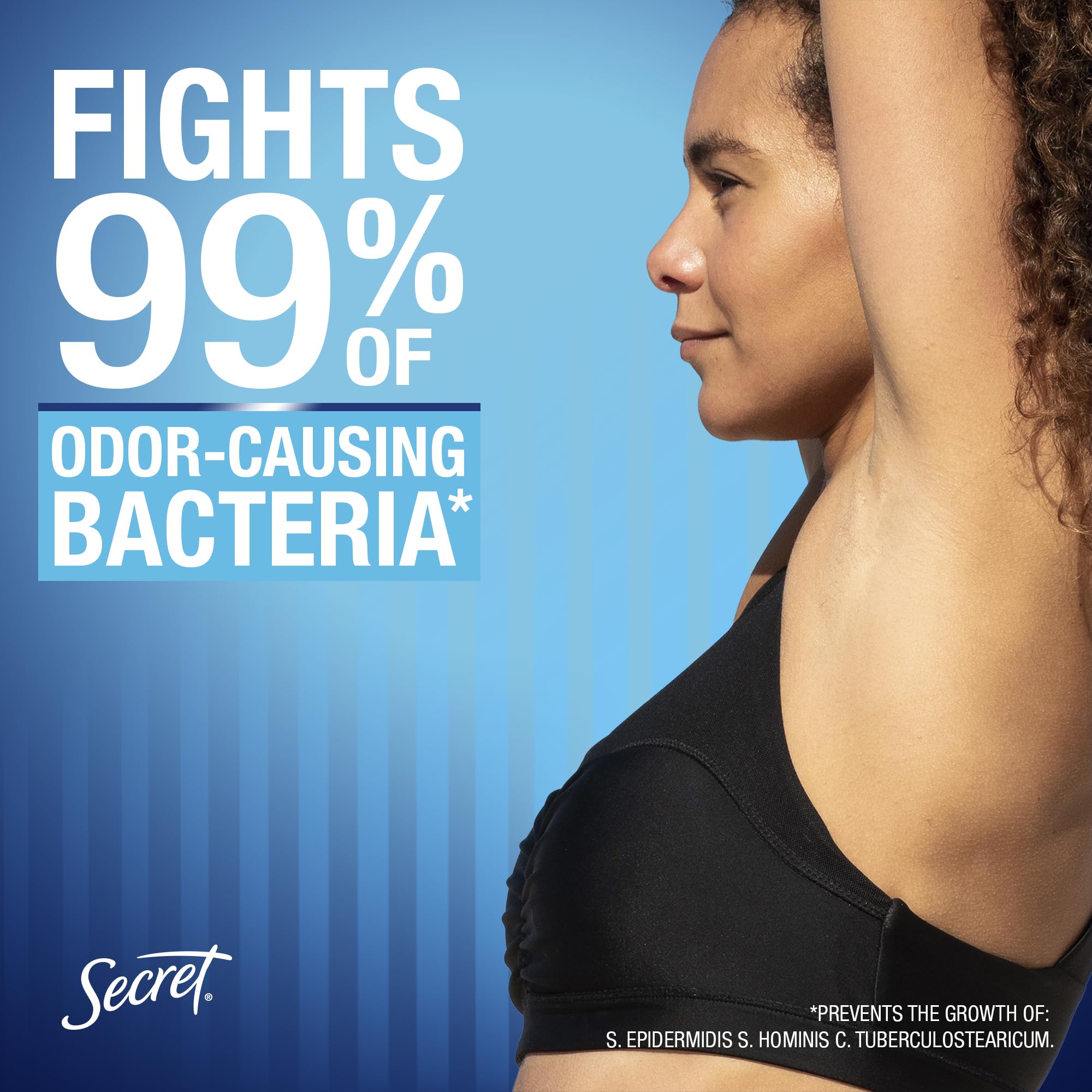 Secret Outlast desodorante para mujer ofrece protección 72 h contra sudor y olor.