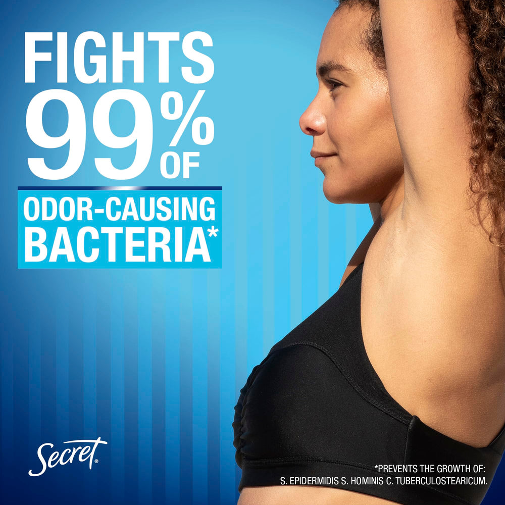 Secret Outlast desodorante para mujer ofrece protección 72 h contra sudor y olor.