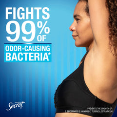 Secret Outlast desodorante para mujer ofrece protección 72 h contra sudor y olor.
