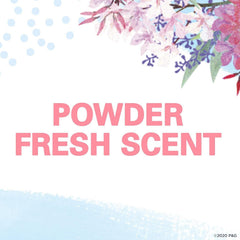 Aroma fresco de Secret Polvo Fresco mantiene la piel con olor limpio.