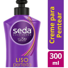Seda Liso Perfecto: textura sedosa para peinar, facilita desenredos y brillo diario.