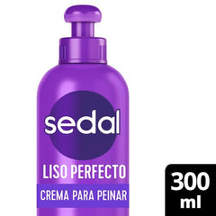 Sedal Liso Perfecto: aplicación en cabello mojado para distribución suave.