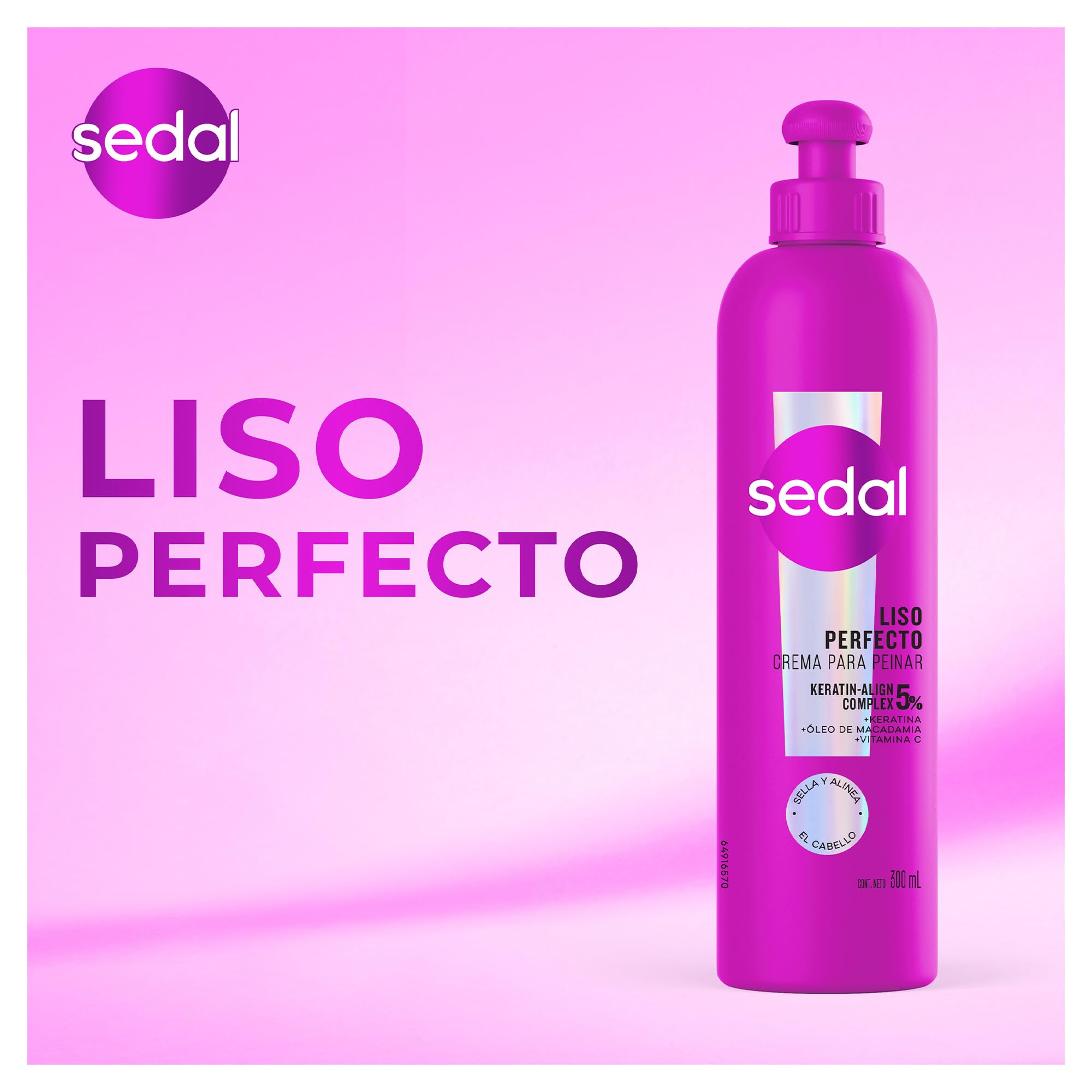 Sedal Liso Perfecto: cabello brillante y con movimiento durante el día.