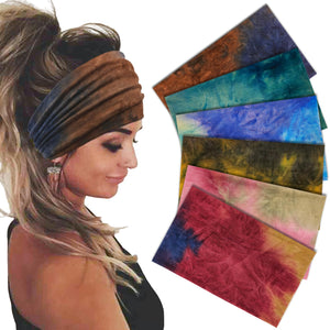 Banda Sefiinh para cabello ancho en primer plano, ideal para entrenamientos y comodidad diaria.