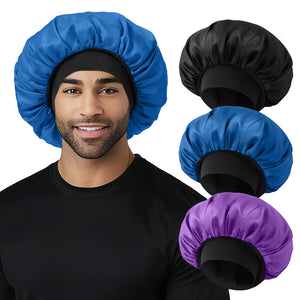Gorro de satén Selalu cubre todo tipo de cabello para dormir
