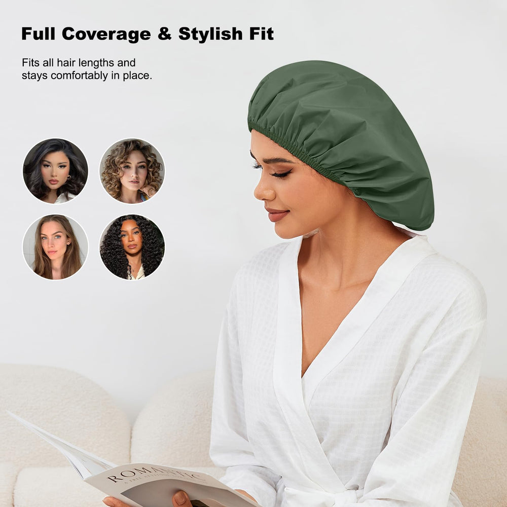 Cobertura amplia Selalu para cabello largo y trenzado.