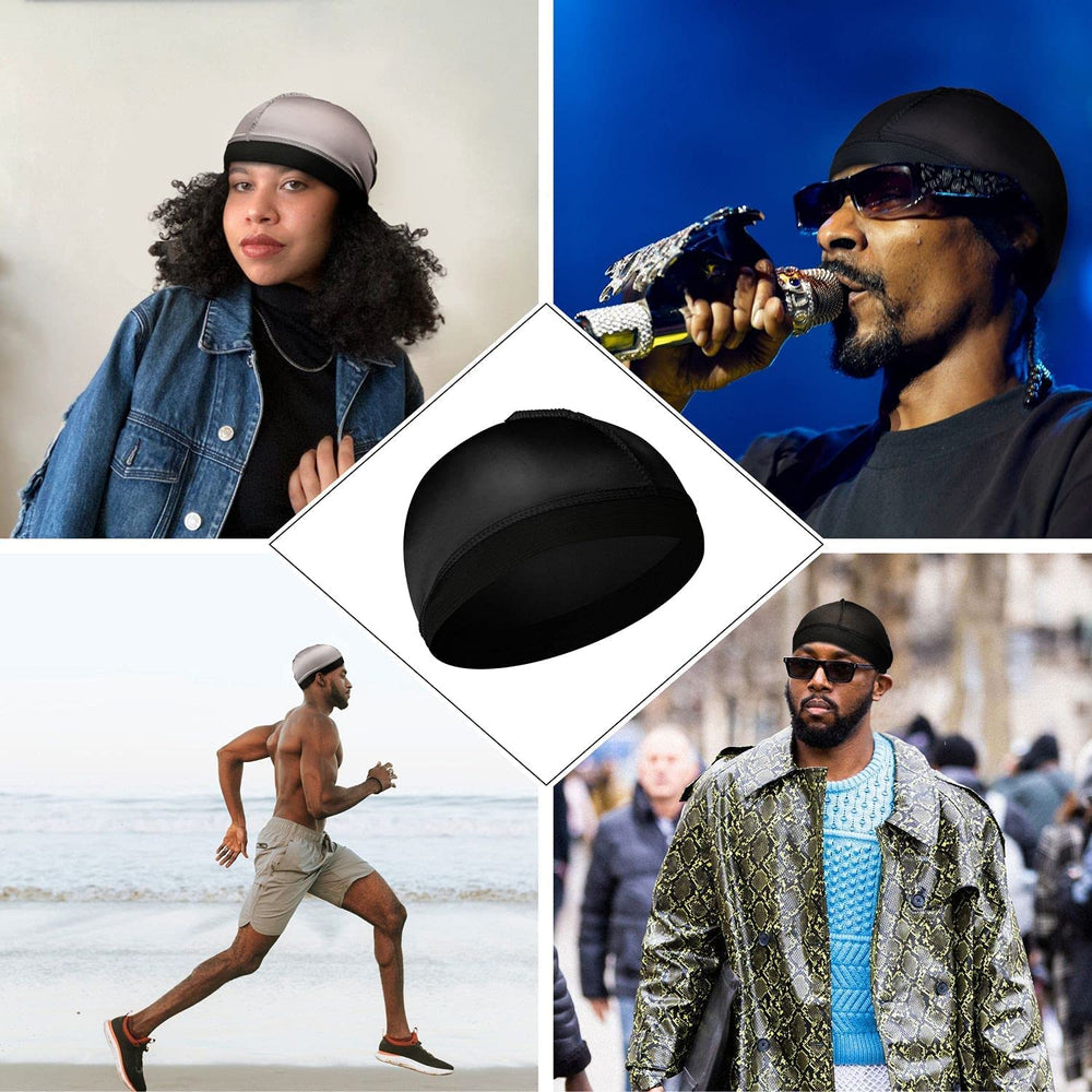 Gorra de seda Selalu, elasticidad cómoda para uso diario.