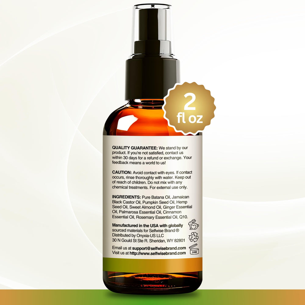 SELFWISE Batana aceite, Q10 aporta protección antioxidante durante el cuidado diario