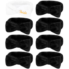 Diadema spa Semato para novia blanca con bordado dorado, ideal para recoger el cabello
